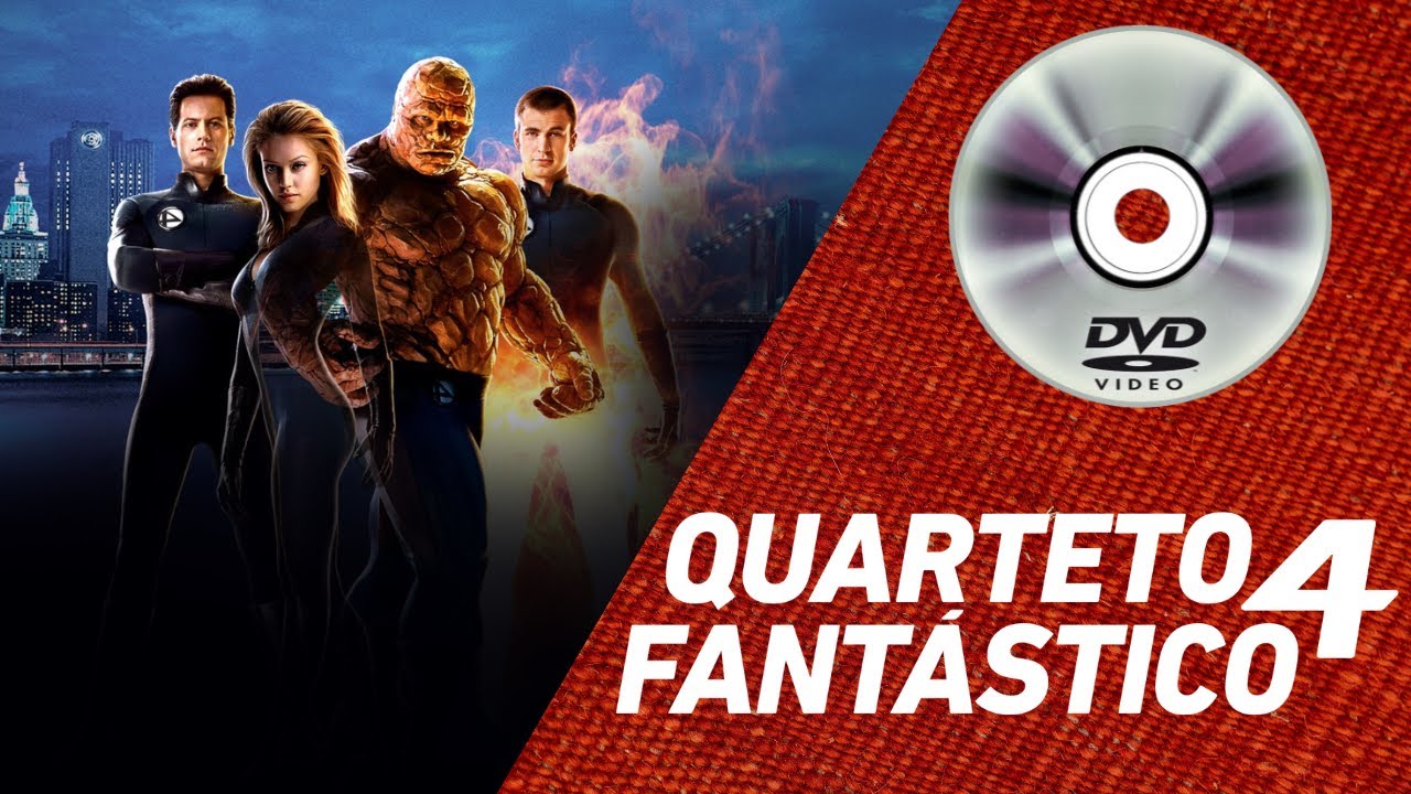 QUARTETO FANTÁSTICO DVD + MENU + SINOPSE