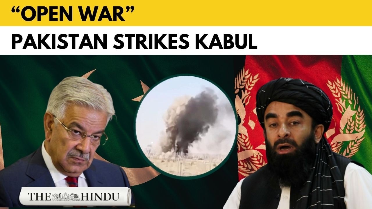 Pakistan declares open war with Taliban, bombs Kabul