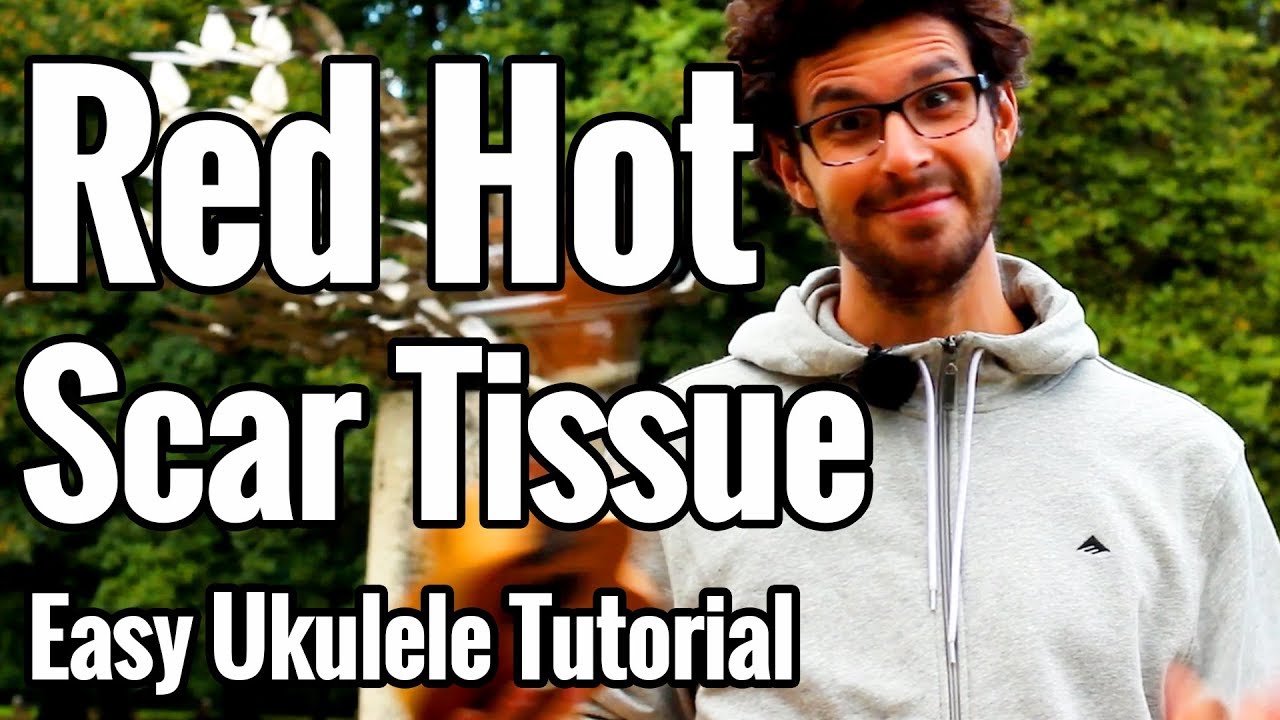 Red Hot Chili Peppers - Scar Tissue - Ukulele Tutorial With Riff, Strumming Pattern & Play Along