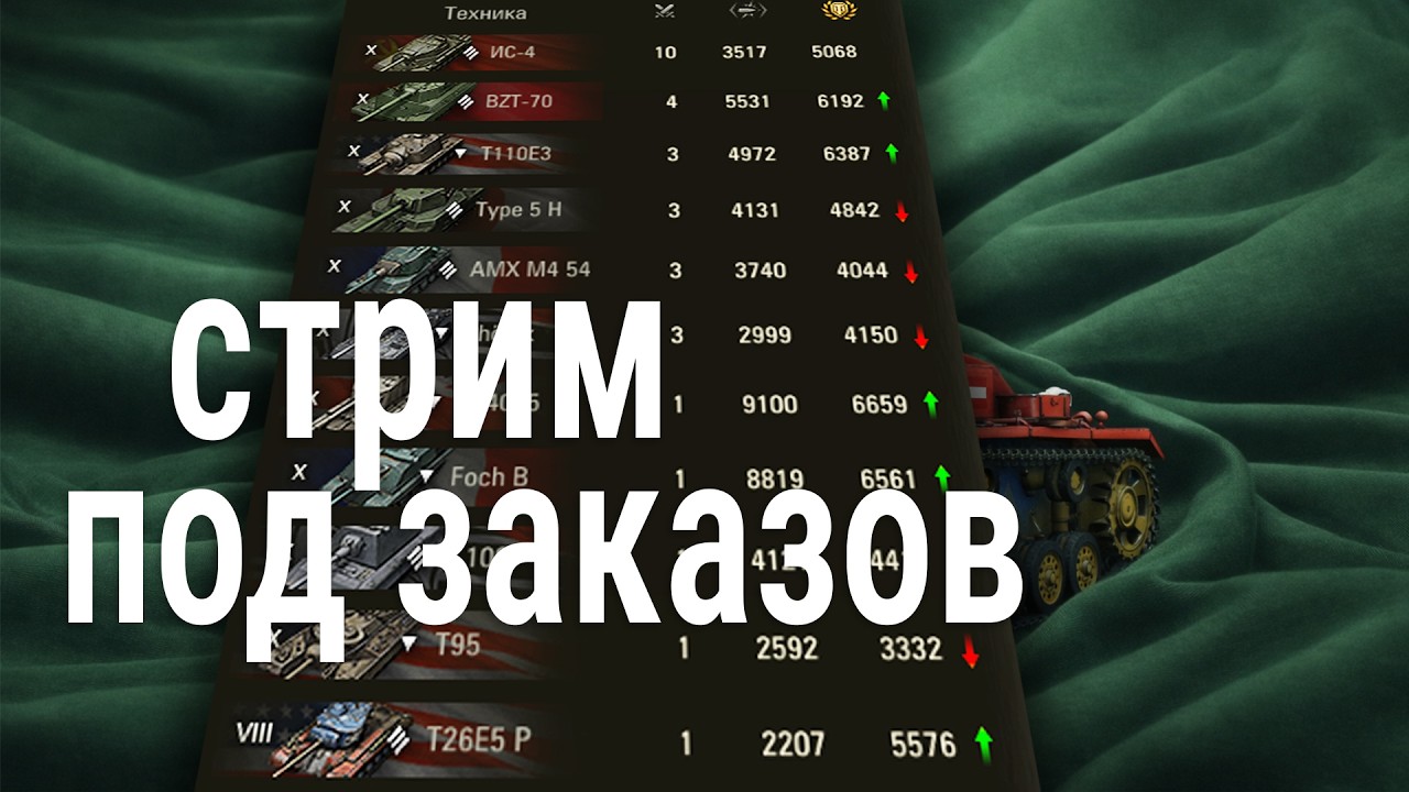 стрим аниме 🍀 НОВЫЙ танк! StuG III Ausf. F Kabasan