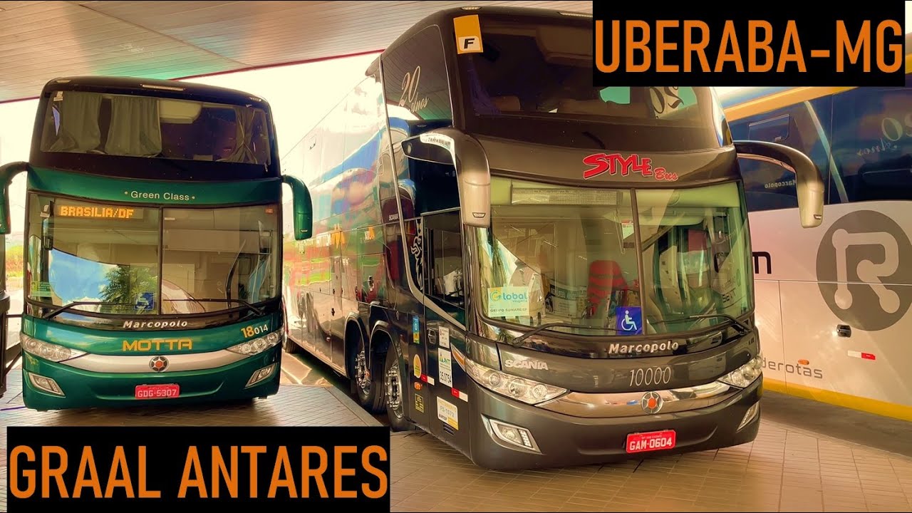 Graal Antares - Uberaba-MG: Guich&ecirc;s, Mercado, Hotel, &Ocirc;nibus & Avi&otilde;es riscando o c&eacute;u...