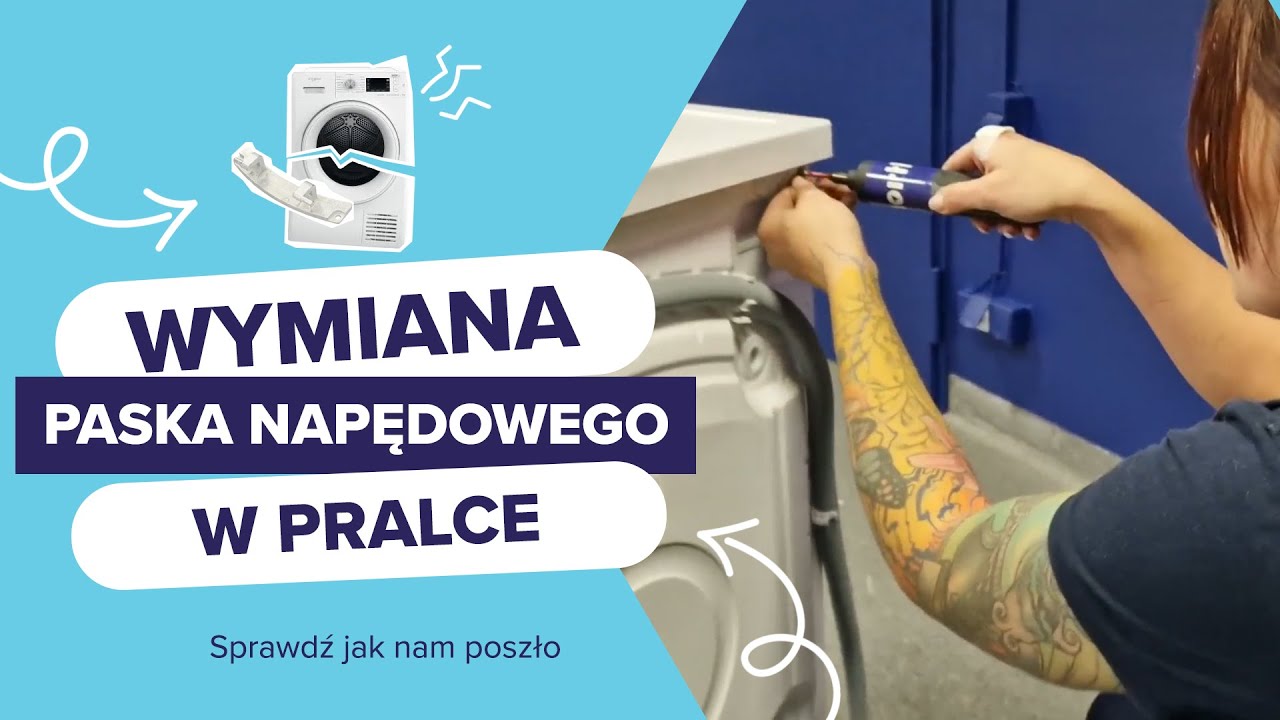 ⚙️ Wymiana paska napędowego 📏 w pralce Sharp – Z nami dasz radę 👍 | North.pl