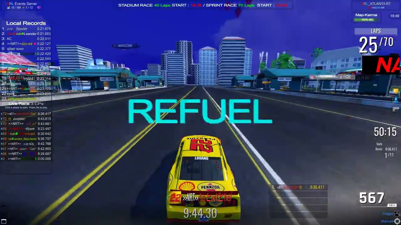 ManiaPlanet 2026 02 22   sprint cup raceday 2