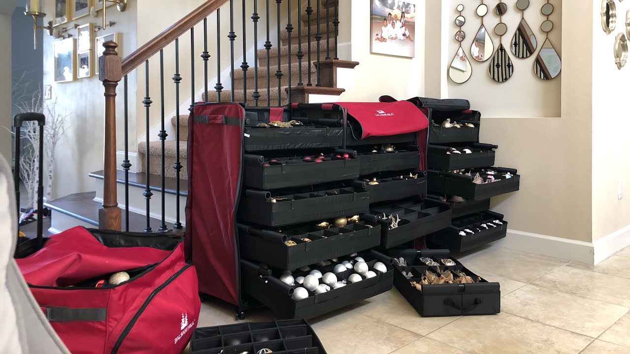 How I Organize My Christmas Ornaments