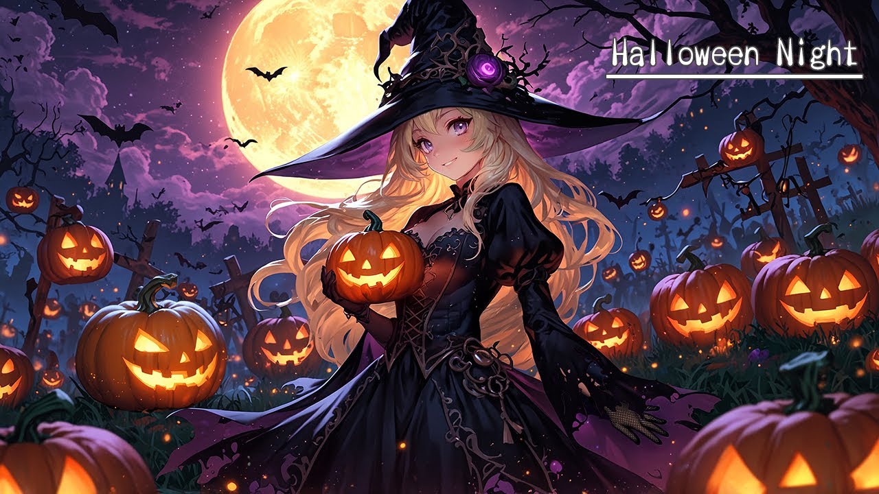 Halloween Night Ambience / Medieval Chill Sounds, Deep Sleep, RPG game, Fantasy  Music