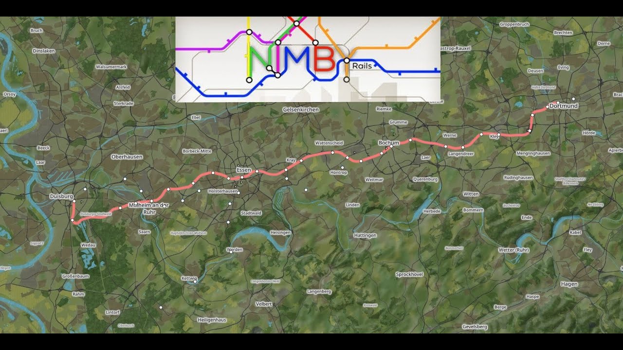 Nimby Rails: Line1 Ruhr S-bahn