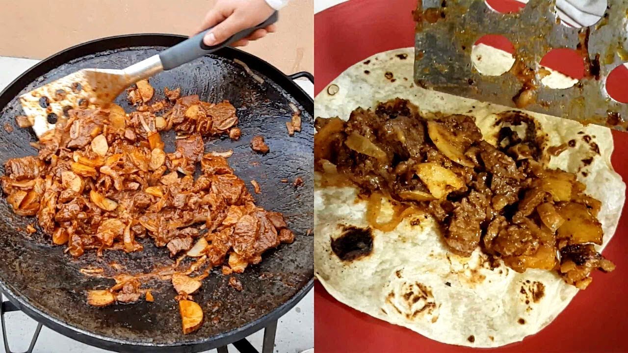 Beef Chuck Eye/Short Ribs On The Cowboy Wok | Discada