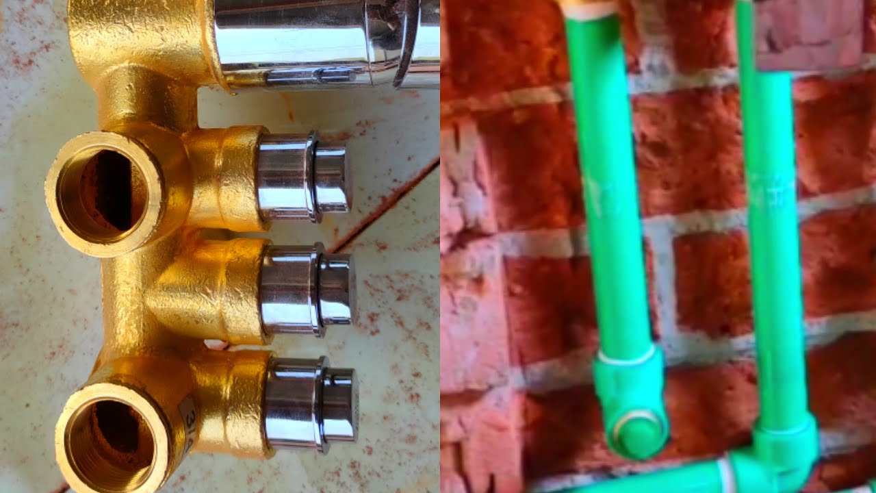 5 Way Shower Mixer Diverter installation | 3 Button Shower mixer | 5/3 way Shower mixer