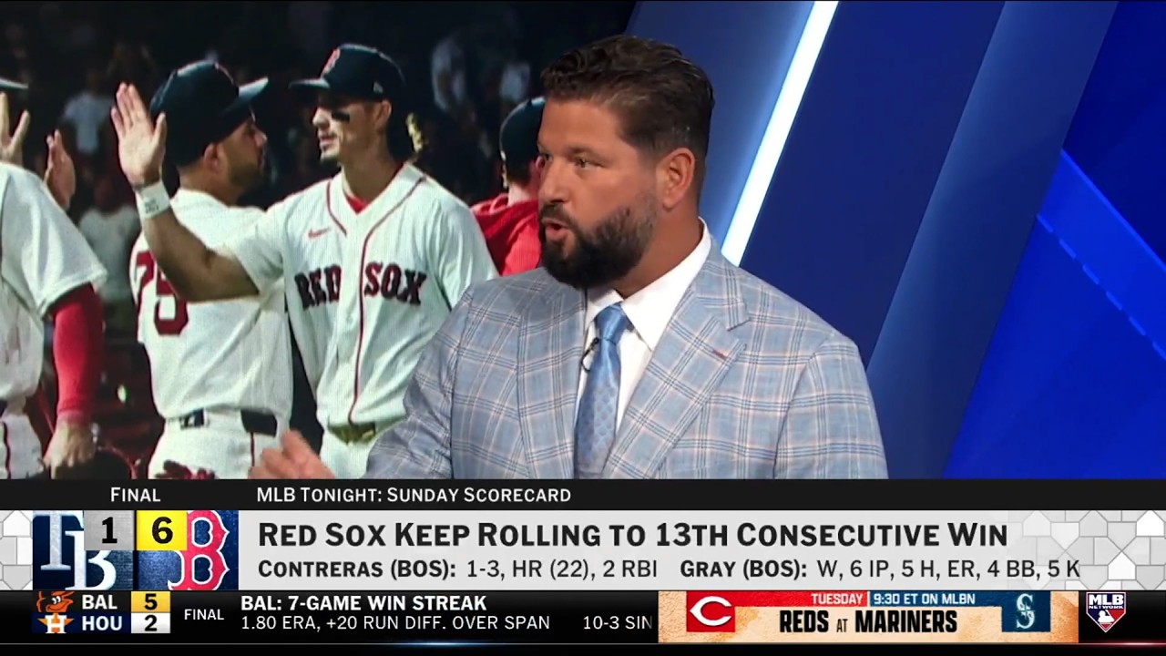 Лучшие моменты MLB Tonight: 13 побед подряд у Red Sox и &laquo;сухая&raquo; серия против Rays!