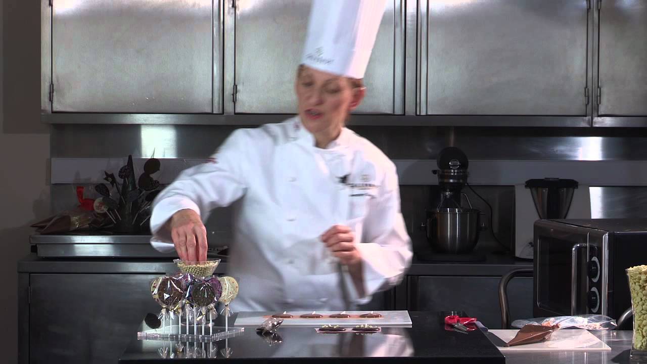 How to make Chocolate Lollipops with Callebaut Chocolate