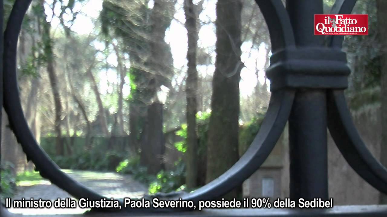 La villa del ministro Severino