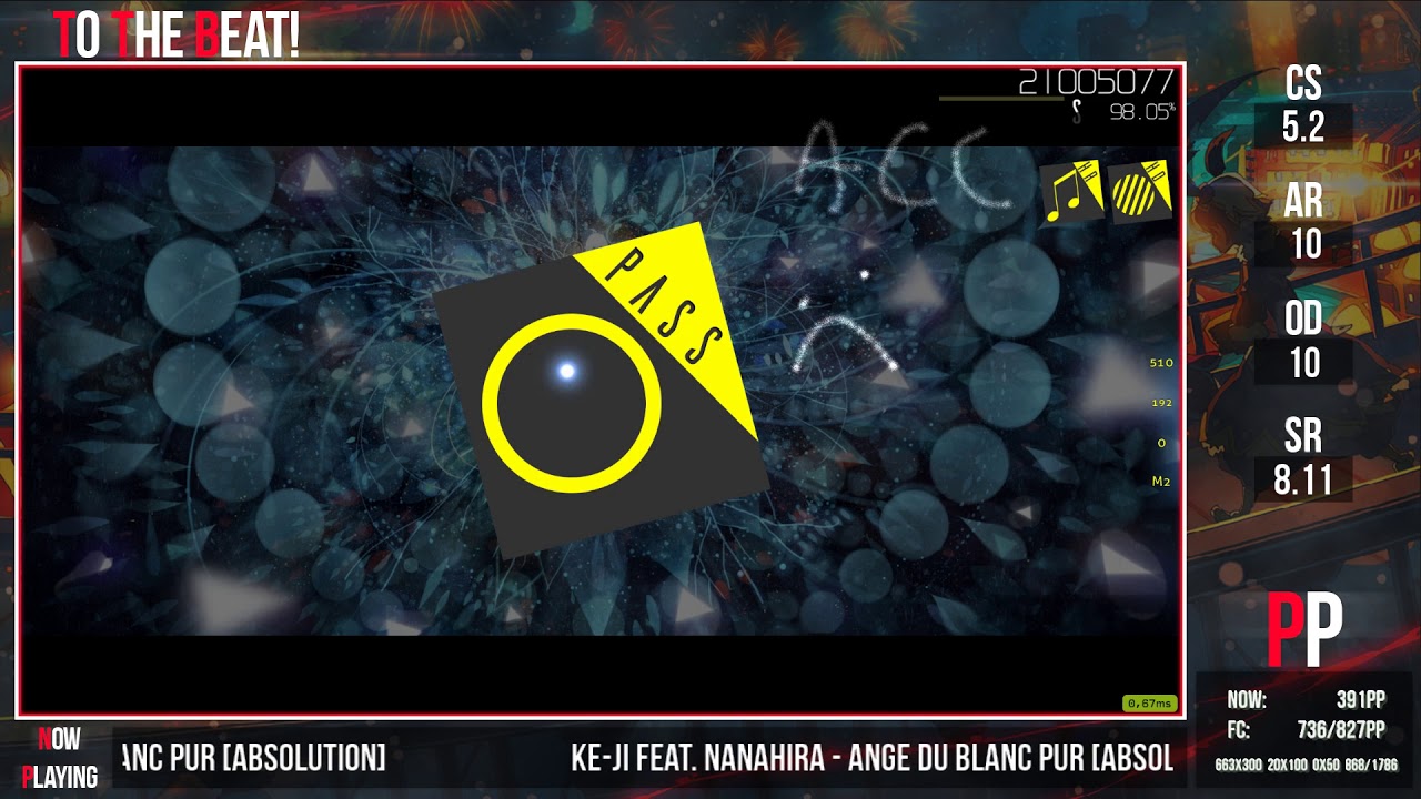 MrBooM | Nanahira - Ange du Blanc Pur [ABSOLUTION] +HDHR FC 97.90% #1 (730pp if ranked)