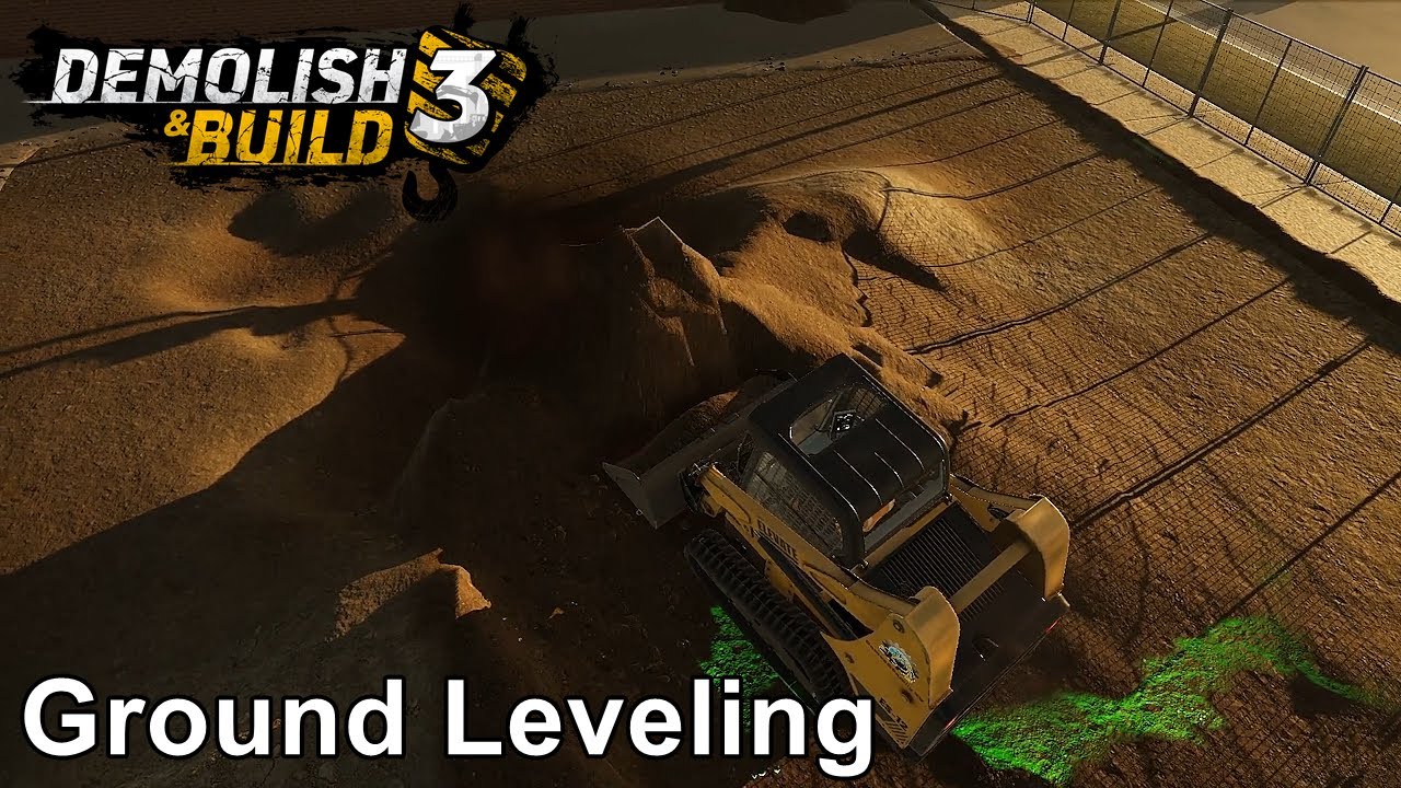 Demolish & Build 3 - Ground Leveling -  Game Walkthrough - 4