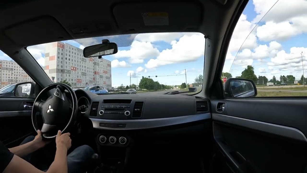 Mitsubishi Lancer POV Drive