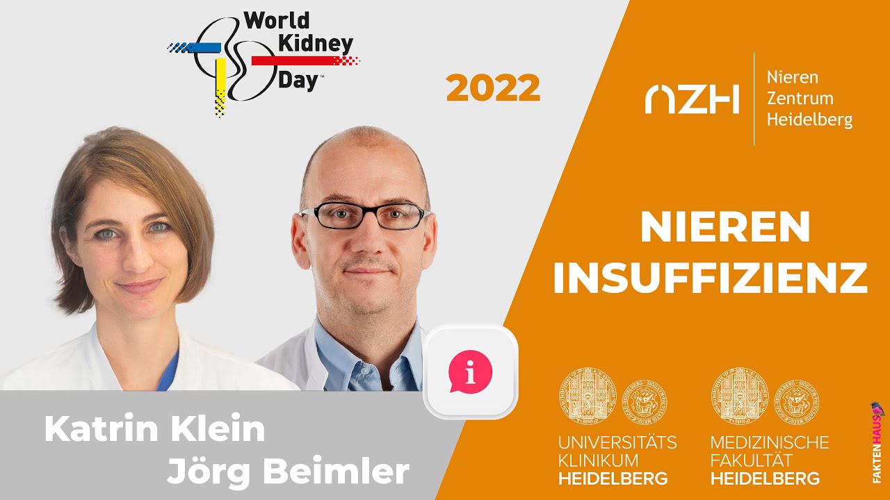 Wissenslücken überbrücken | WELTNIERENTAG 2022: Was tun bei Niereninsuffizienz?