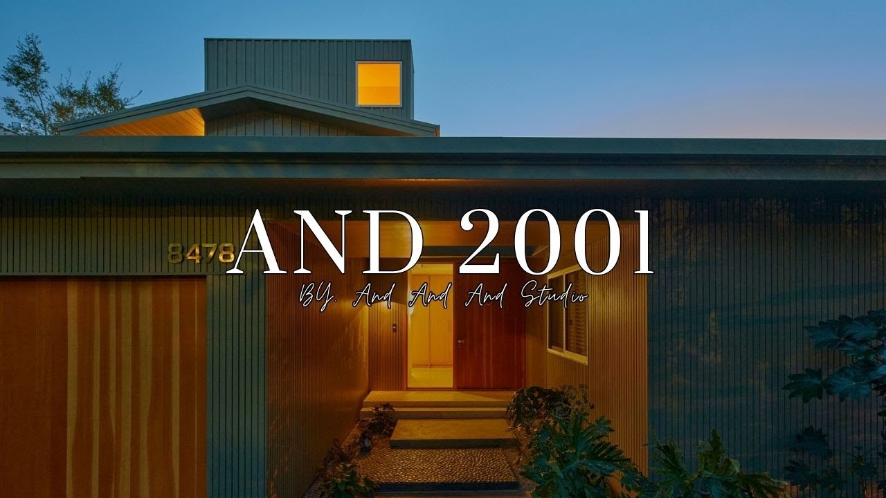 Inside And 2001: How And And And Studio Reimagined a Hollywood Hills Gem