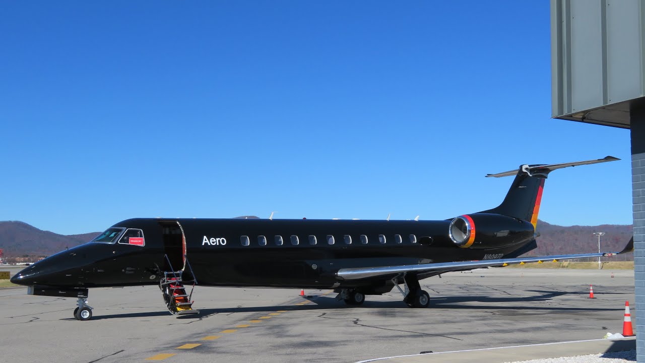 *Rare* Aero Embraer ERJ-135BJ Legacy 600 (N809TD) | Roanoke Regional Airport