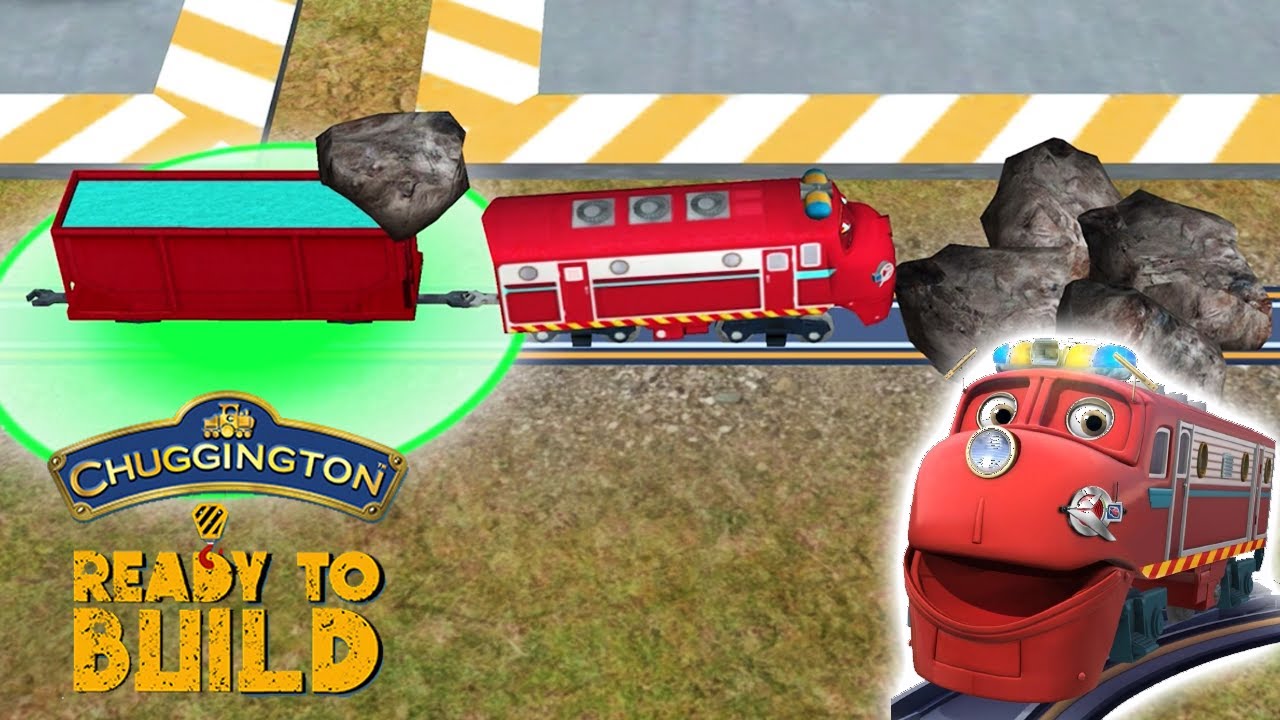 Chuggington Ready to Build - Play with Wilson a red diesel-electric hybrid chugger | iPad Gameplay