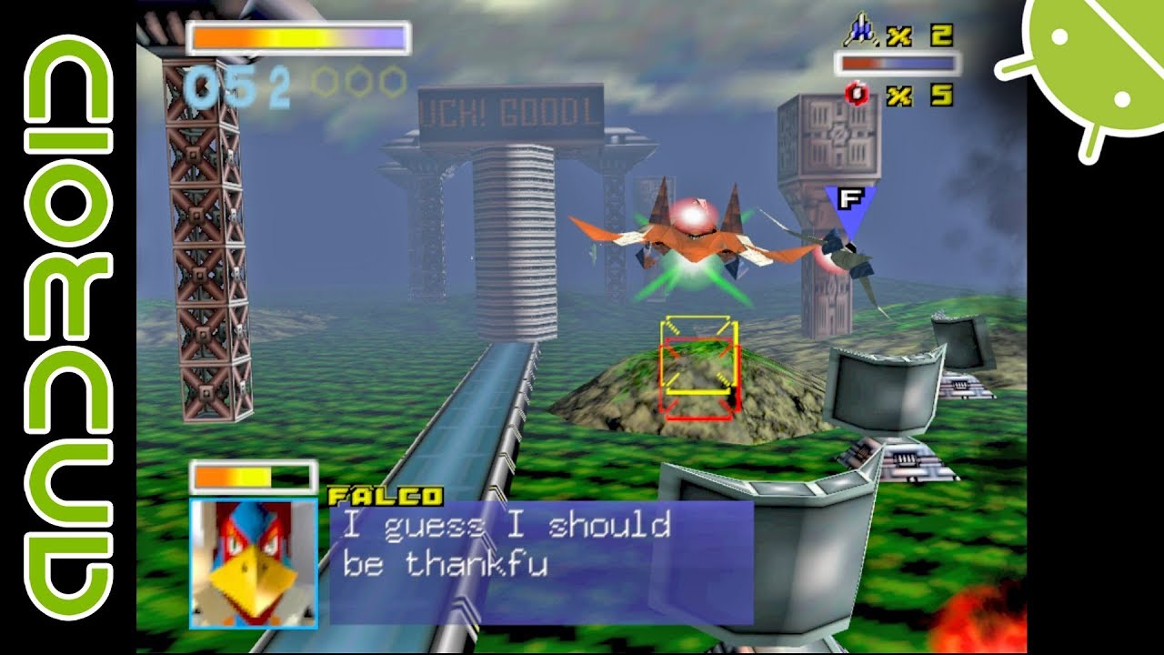 Star Fox 64 | NVIDIA SHIELD Android TV | Эмулятор Mupen64Plus FZ [1080p] | Nintendo 64
