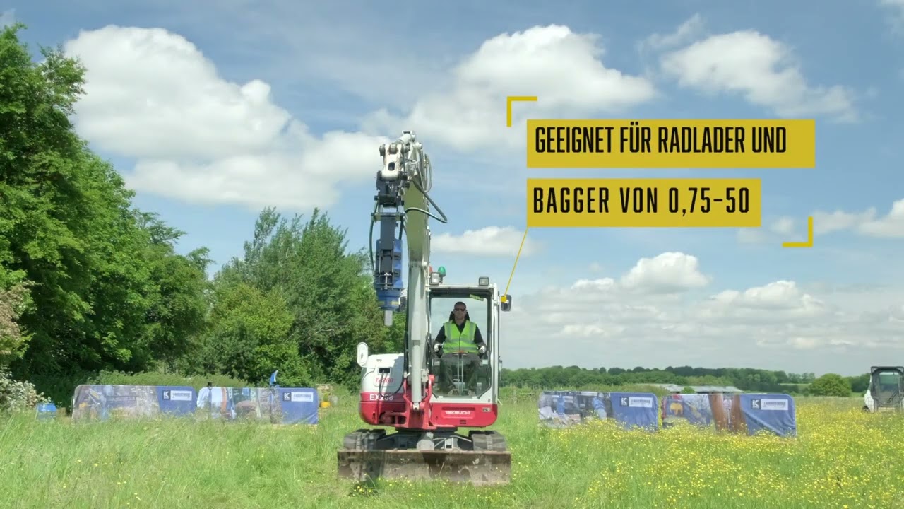 Auger Torque Erdbohrer + Ihre Maschine = Ultimative Vielseitigkeit