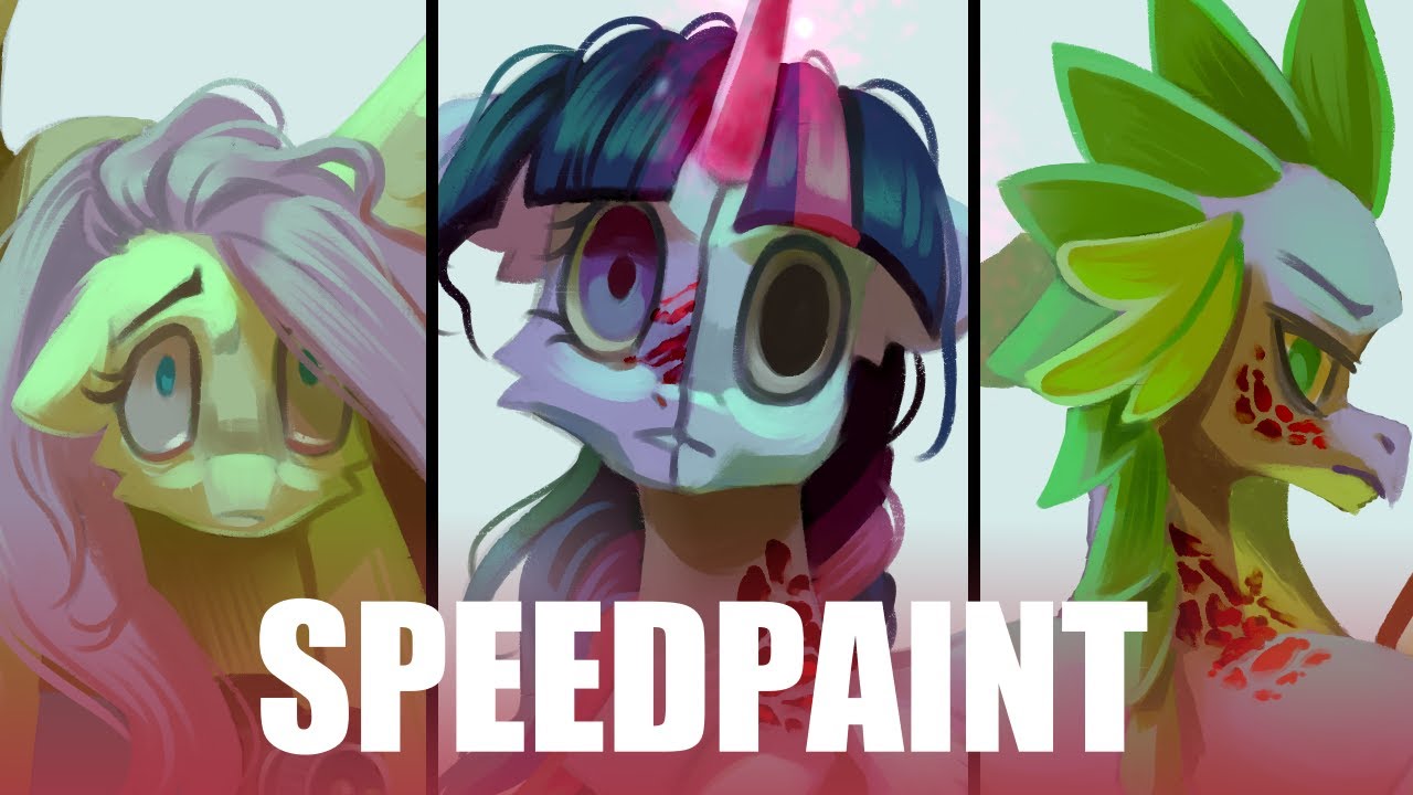 [GORE 13+] Scientists | MLP | SPEEDPAINT
