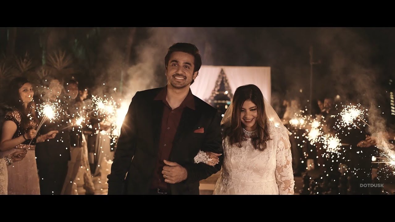 Indian Youtubers, Mumbiker Nikhil & Shanice Shrestha's, beautiful Christian wedding  I DotDusk