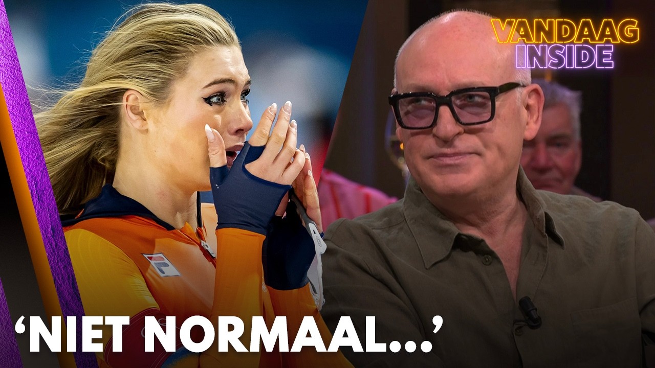 René van der Gijp reageert op olympisch goud Jutta Leerdam: 'Niet normaal…' | VANDAAG INSIDE