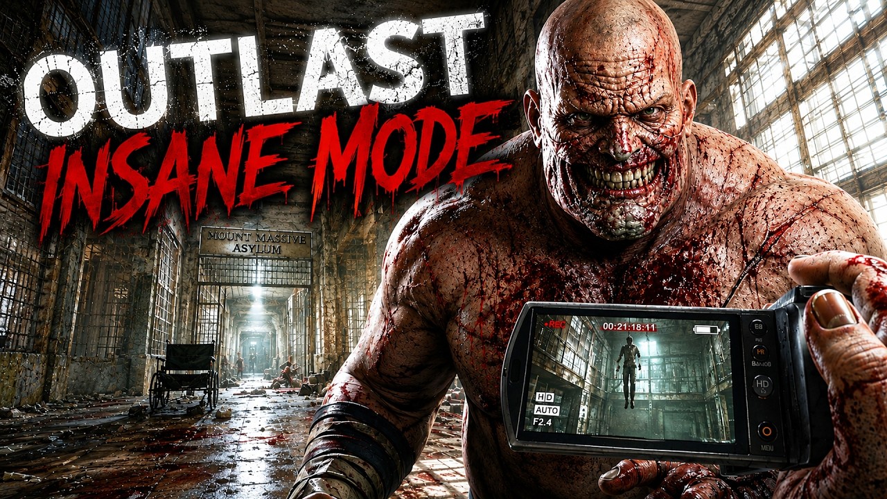 🔴Outlast Insane Difficulty 💀