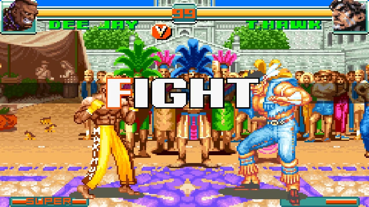 SUPER STREET FIGHTER II TURBO:  REVIVAL - ( GBA ) - [ DEE JAY ] - PLAYTHROUGH