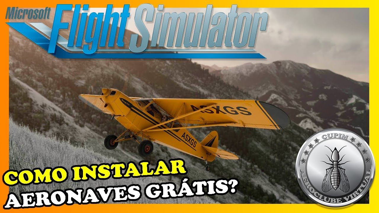 COMO BAIXAR AERONAVES NO MICROSOFT FLIGHT SIMULATOR