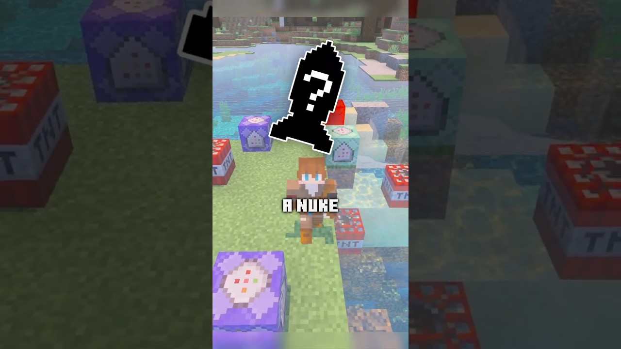 How to Make a NUKE With Command Blocks #commandblock