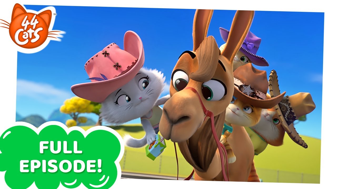 44 Cats | FULL EPISODE | Four Cats and a Camel | Season 1