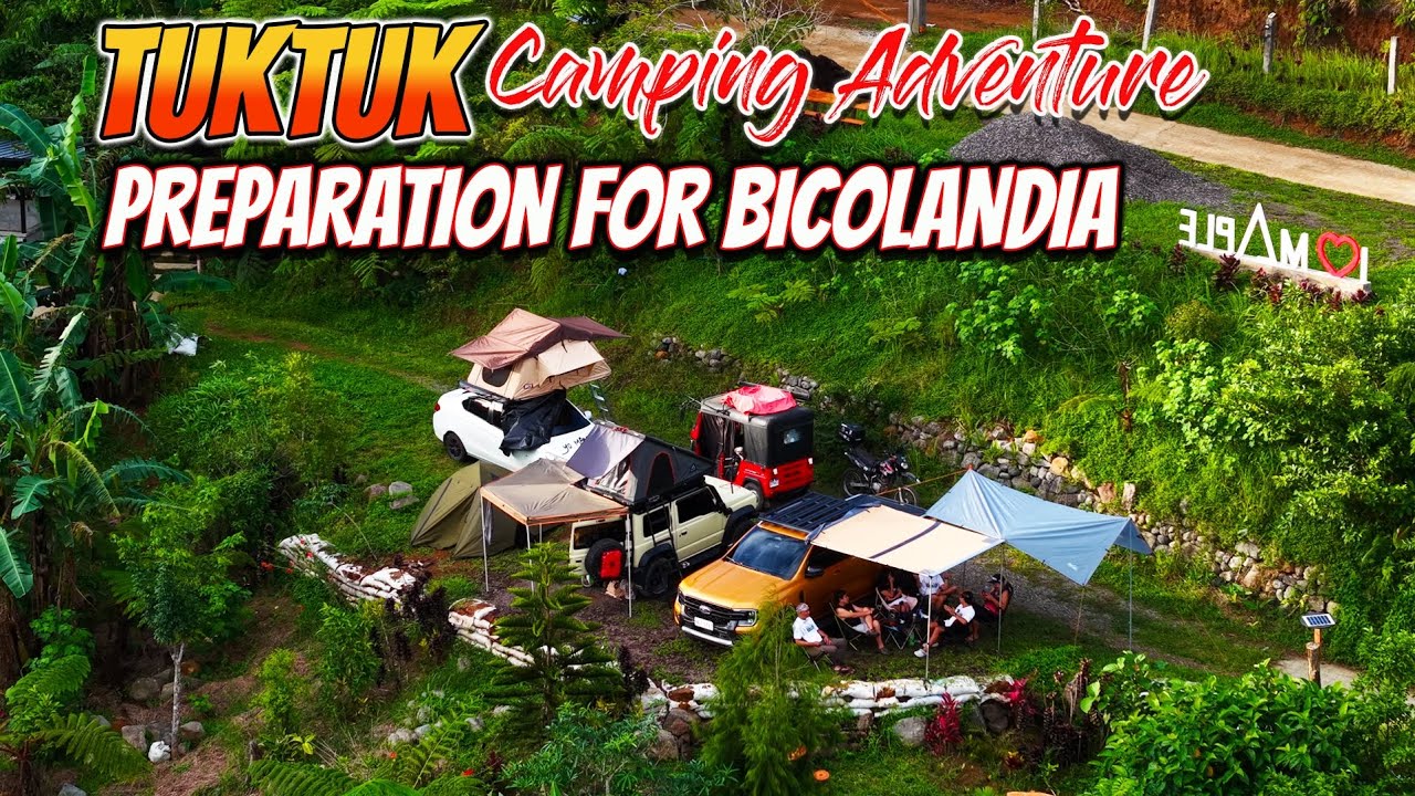 TUKTUK UPGRADE FOR BICOLANDIA | Camping with Panic People | Bluetti Alternator Charger 1