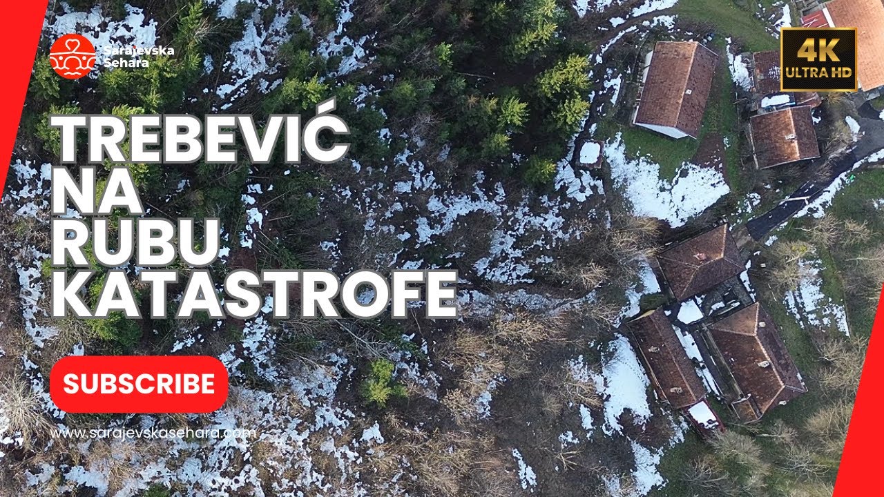 Katastrofalne promjene na klizištu - POPADALA STABLA iznad kuća