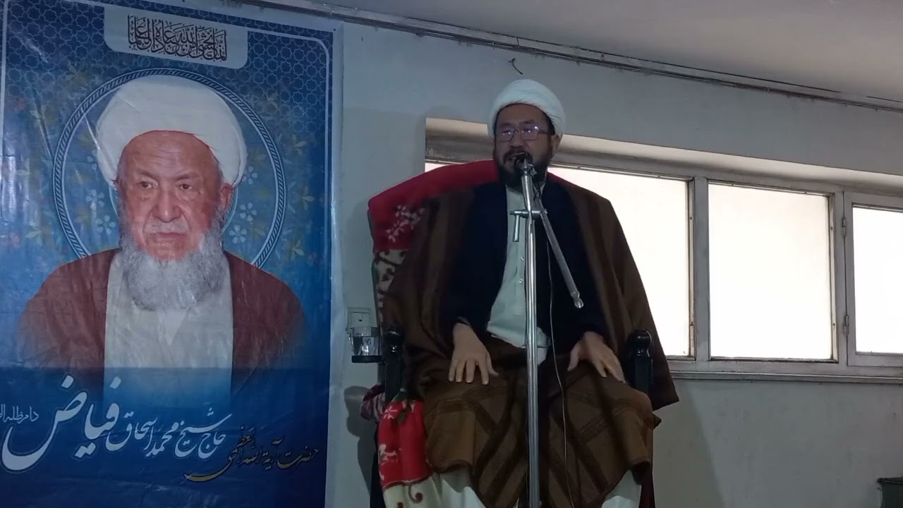  نیمه شعبان : دفتر مرجع عالیقدر حضرت آیت الله فیاض(دام ظله) سخنران دکتر محمد آصف حکمت 