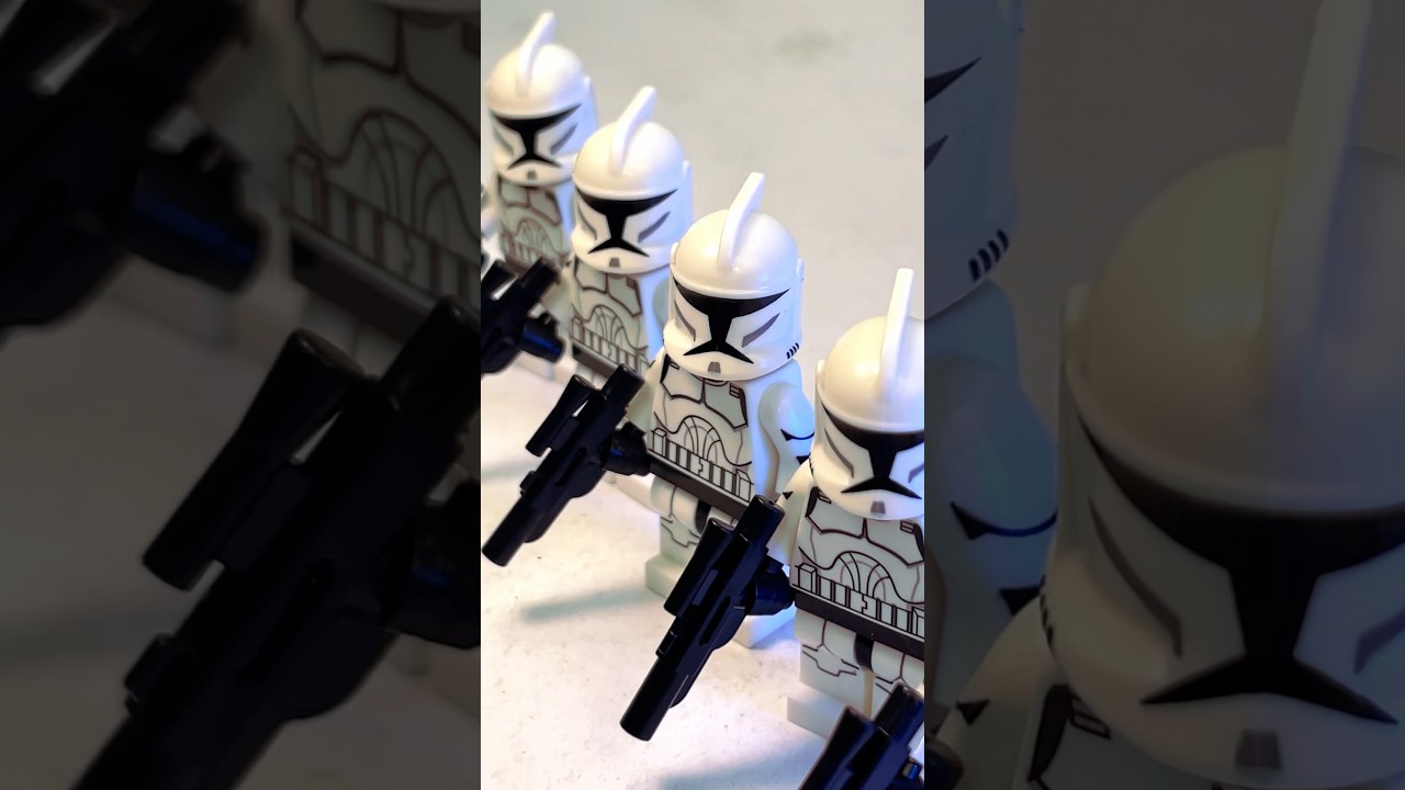 FAKE Lego Clone Wars!? Republic Customs ANIMATED style Clone Troopers #theclonewars #clonetrooper