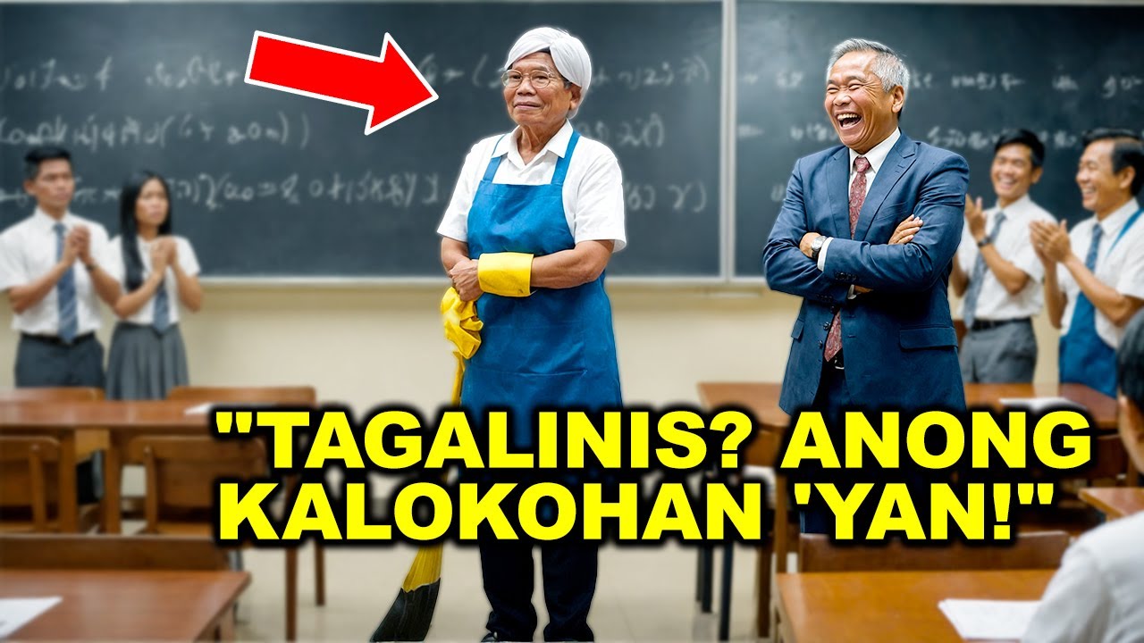 Guro Tinukso ang Janitor na Sagutan ang Calculus—’Di Alam na Isa Pala Itong Math Genius!