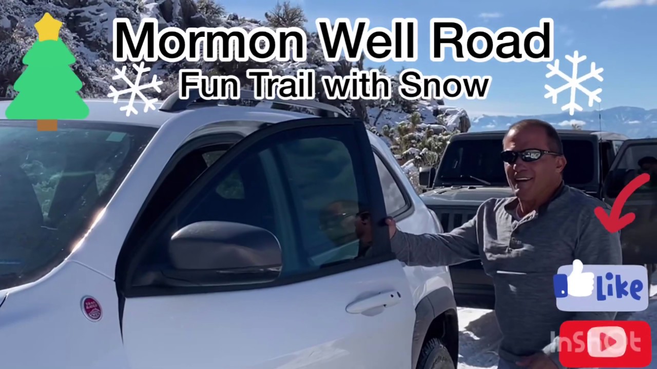 #mormonroadwell #jeeptrailruninlasvegas #jeepgroupinlasvegas #desertpastcampground Mormon Well Road