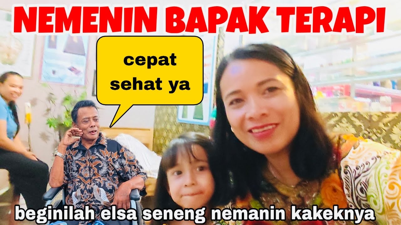 NGANTAR BAPAK TERAPI DI MALAM HARI ,HAPPY ELSA KLU DI AJAK JALAN2 