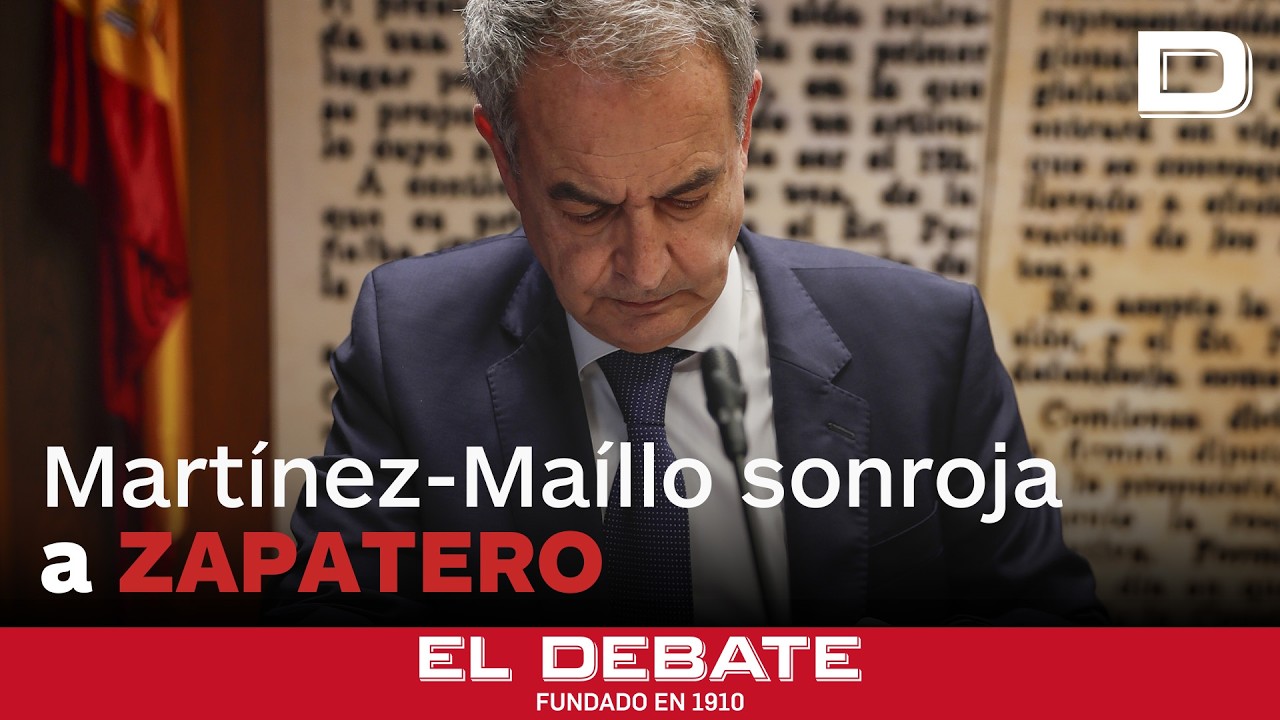 Martínez-Maíllo sonroja a Zapatero: «Esto se llama sociedad instrumental»
