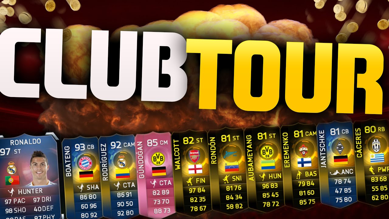 FIFA 15- MY CLUB TOUR ft. RB ST RONALDO!