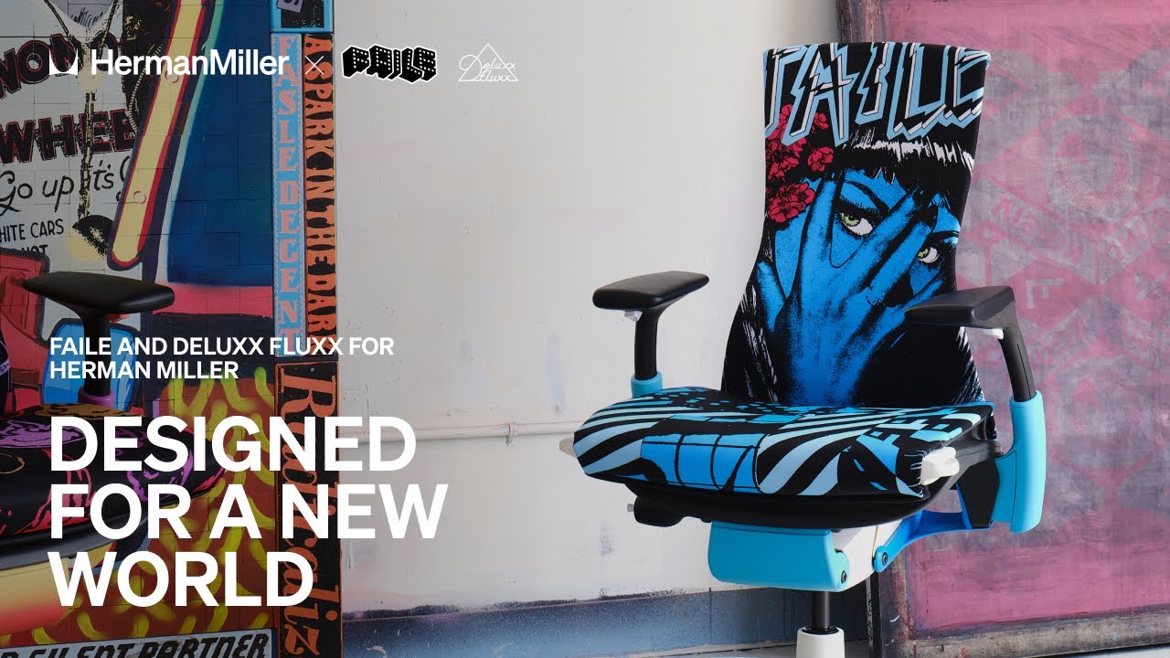 Designed for a new world: FAILE and Deluxx Fluxx for Herman Miller Gaming