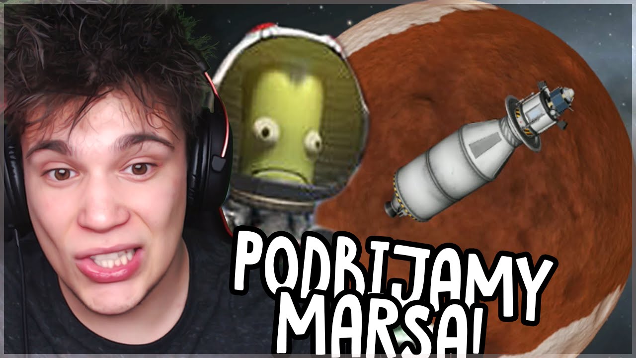 Podbijamy MARSA! ( ͡° ͜ʖ ͡°)  - Kerbal Space Program #9 [kariera]