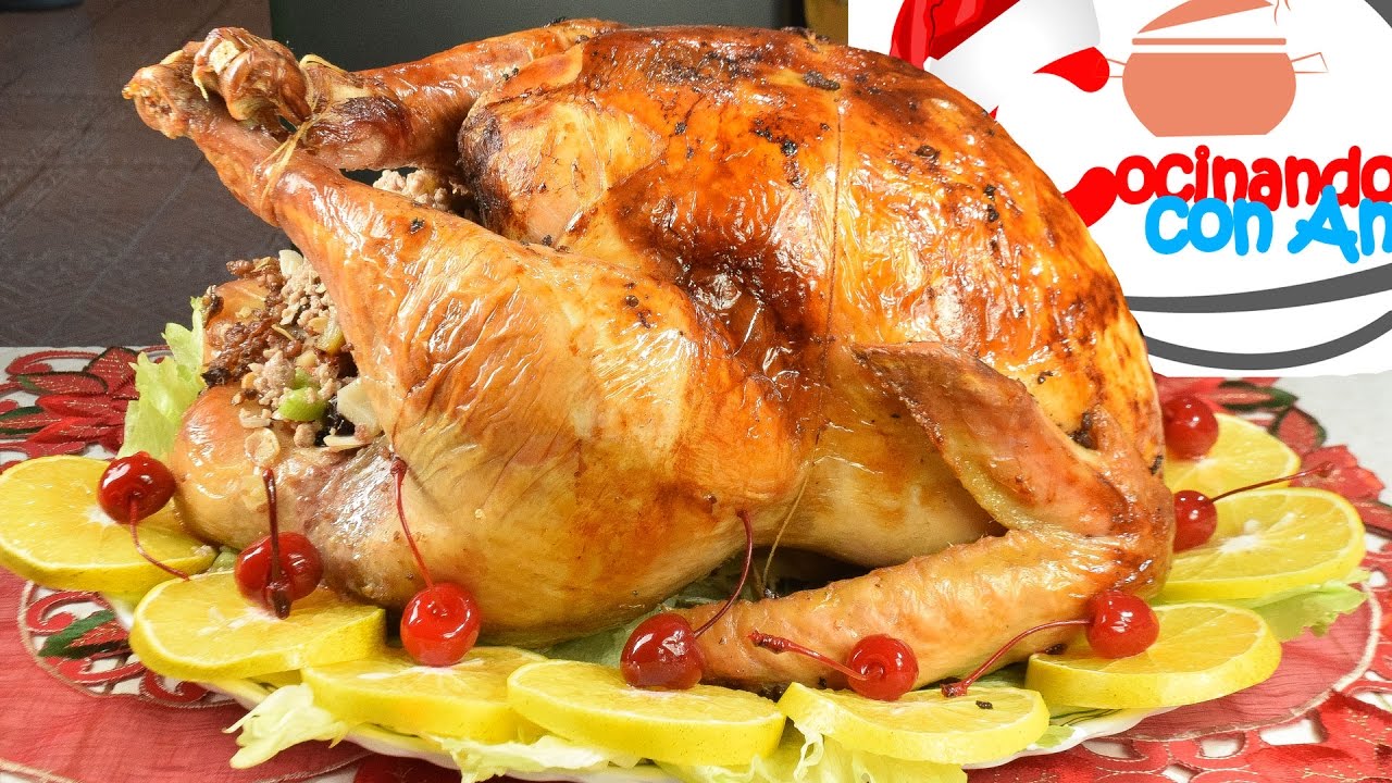Pavo relleno  | Como hacer el pavo relleno