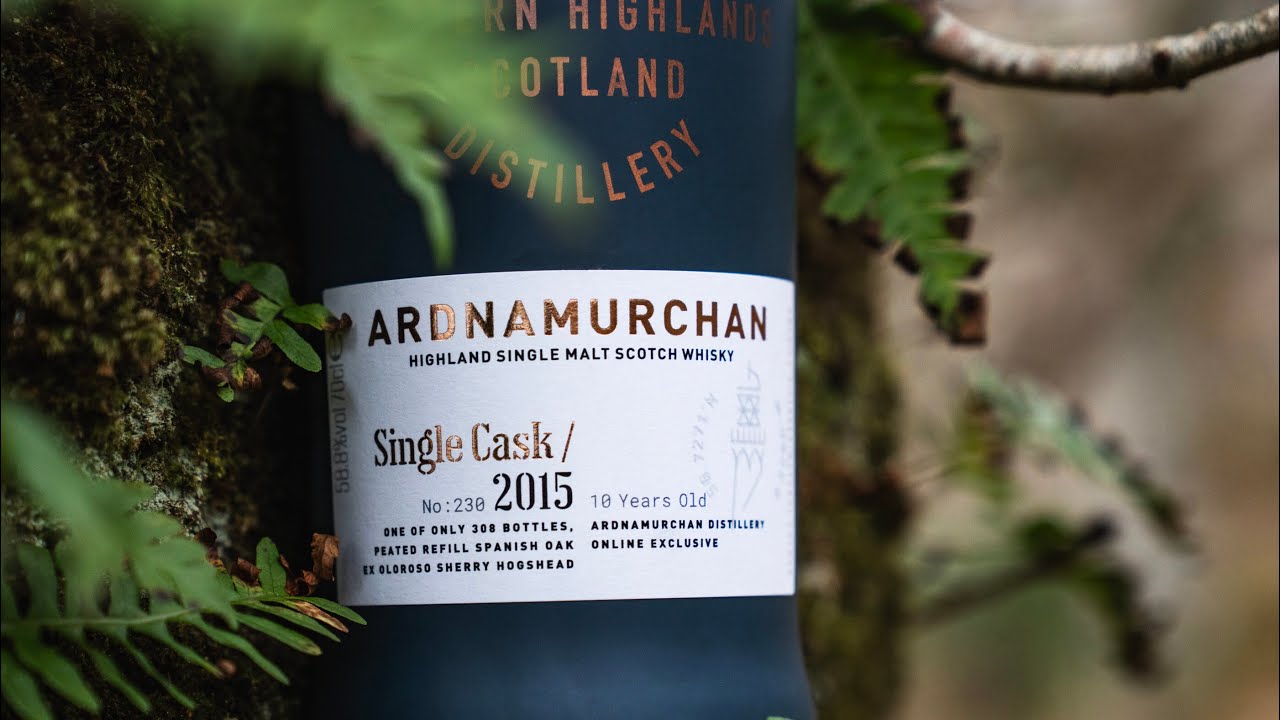 SCOTCH WHISKY. СПЕЦИАЛЬНЫЙ ВЫПУСК. ДЕГУСТАЦИЯ ARDNAMURCHAN SINGLE CASK 10Y.O. 58,8% ABV.
