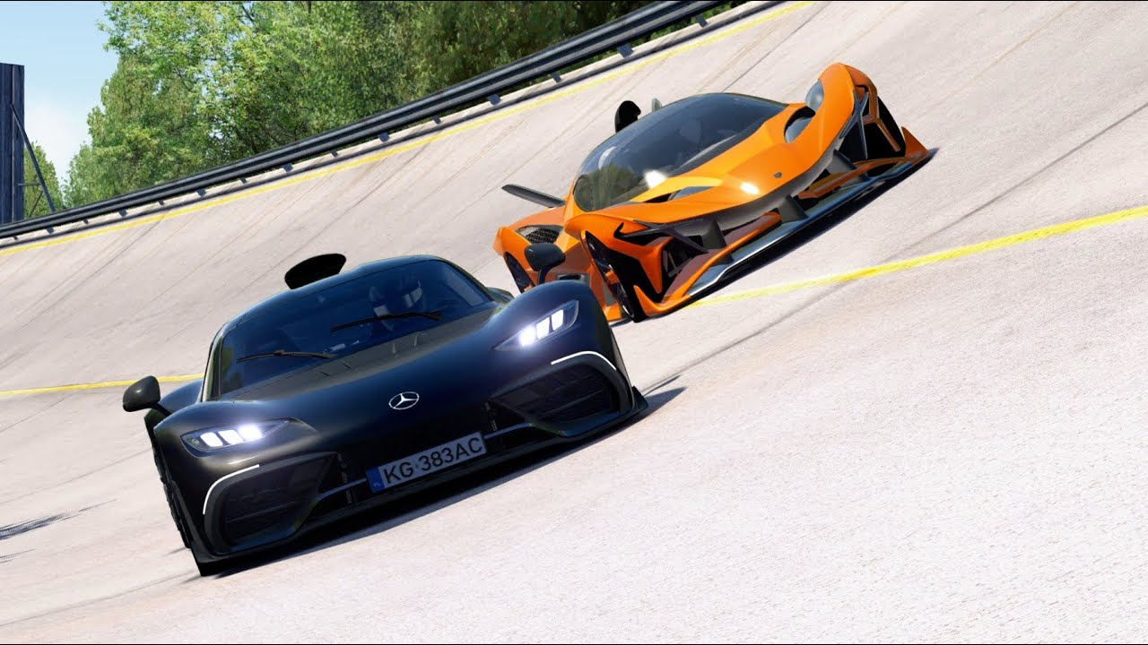 Mercedes-AMG One vs Apollo Project EVO at Monza Full Course