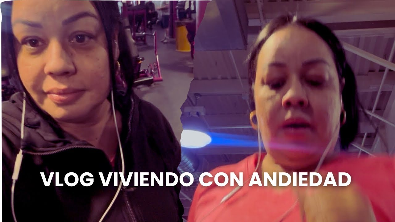 Enfrentando mis miedos, así es vivir con ansiedad. Fui para el gym mucha nieve aquí  Massachusetts