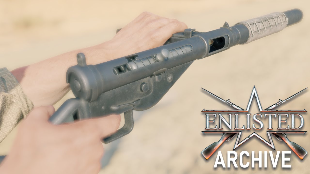 Enlisted Showcase - Sten Mk. II (OSS Suppressor)
