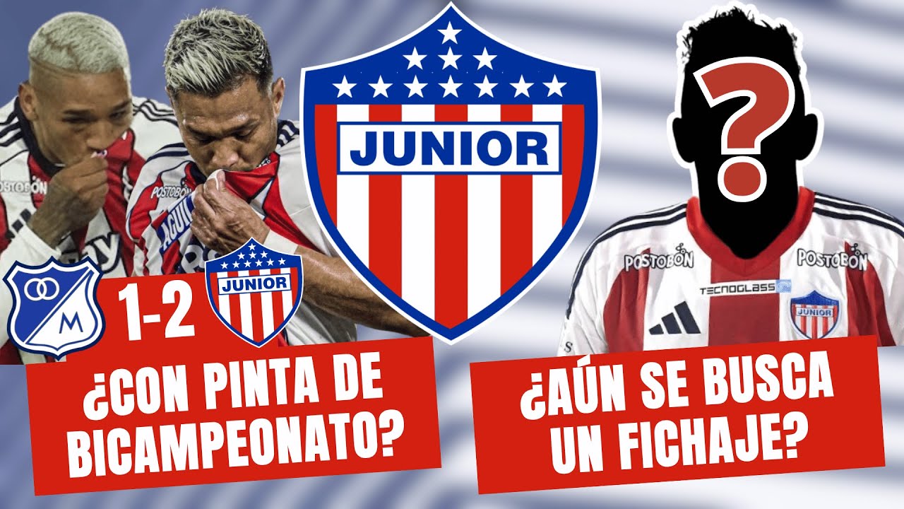 ¡TRIUNFAZO TIBURÓN! ¿BICAMPEONATO? ¿AÚN BUSCAN FICHAJE? | Millonarios 1-2 Junior | #100Tiburon