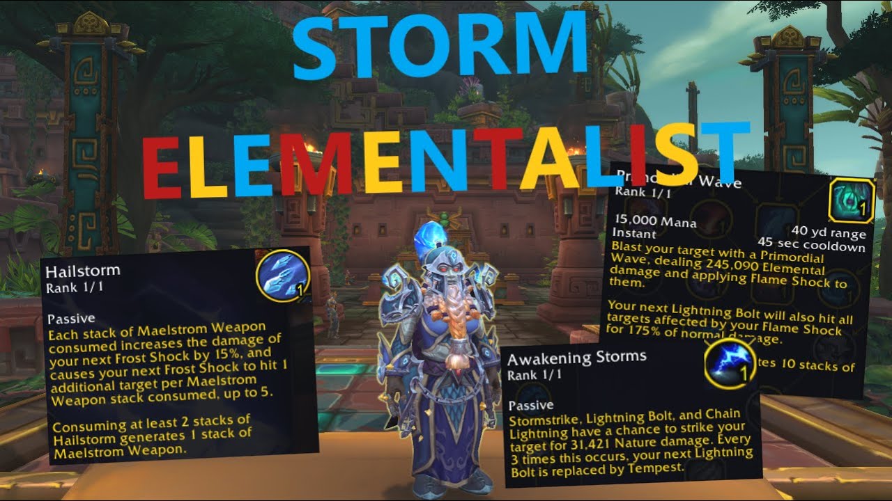 The STORMELEMENTALIST Build Has Arrived!